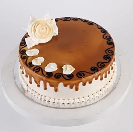Delicious Caramel Cake-...