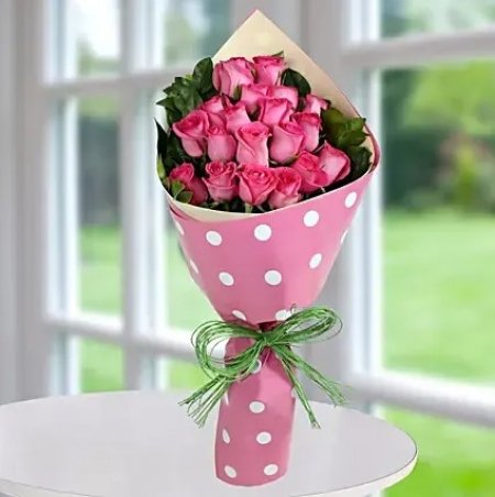 Pink Roses Bunch Of...