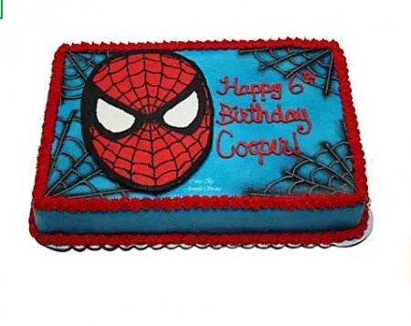 Mask of Spiderman Cake...