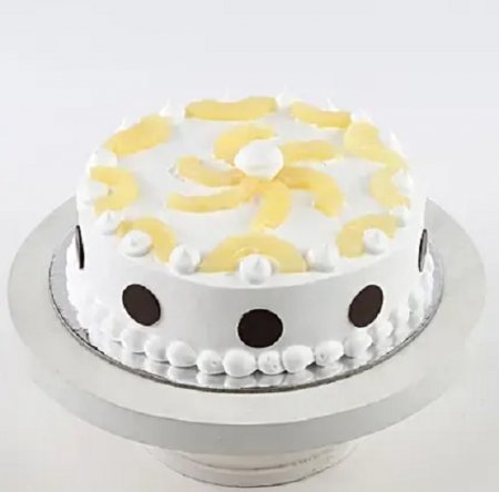 Send Half Kg Pineapple Cake Online | Free Delivery | Gift Jaipur