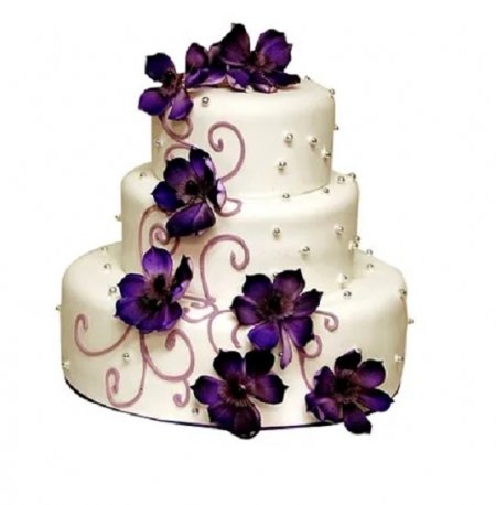 Glamorous Wedding Cake 5kg