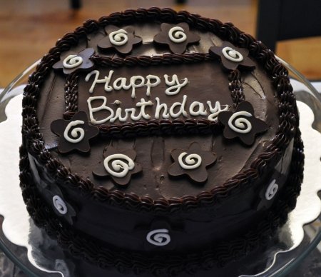 Pinterest Happy Birthday Chocolate Cake